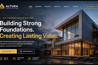 build wix construction website wix contractor remodeling wix roofing website