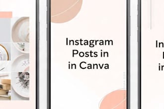 design engaging instagram posts and reels thumbnail in canva