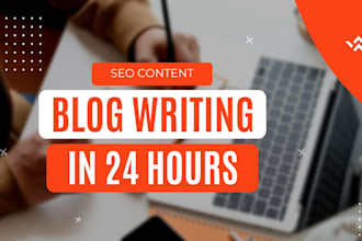 be your SEO blog writer and content writer