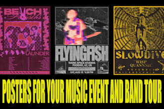 make poster for your music event
