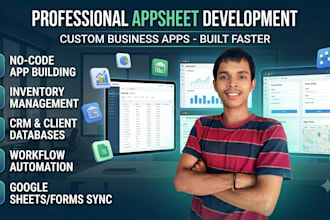 automate your business using google sheets and appsheet apps