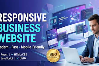 build a responsive business website