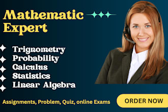be your expert math tutor for all levels of mathematics