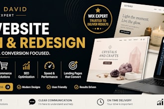 wix website design and redesign wix website SEO wix development