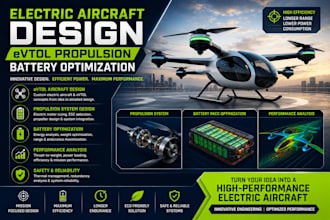 electric aircraft design evtol propulsion battery optimization analysis