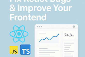 fix bugs and improve your react typescript application