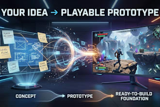 turn your game idea into a playable unity prototype