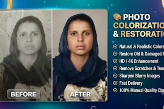 do image colouration and enhancement