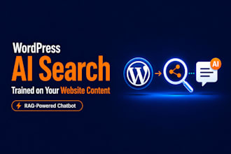 build a wordpress ai search chatbot trained on your content