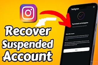 restore instagram page, ig profile unbanning issues
