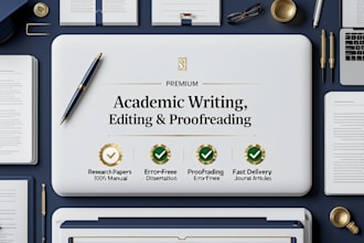 be your experienced academic editor and proofreader