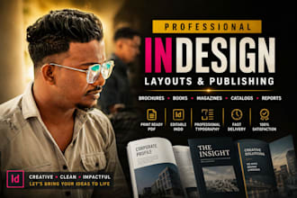 create stunning adobe indesign layouts