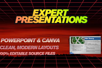 design a professional powerpoint presentation or pitch deck