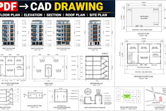 draft city permit drawing