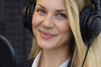 record a premium storytelling and audiobook voice over
