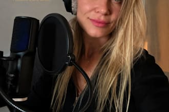 record a premium storytelling and audiobook voice over