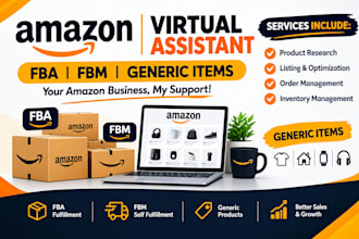 be your amazon fba VA and amazon fbm VA amazon wholesale VA amazon VA