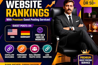 publish USA guest posts on high da 40 plus websites with dofollow backlinks