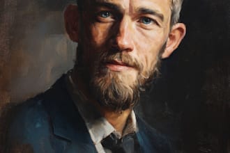 draw digital oil painting
