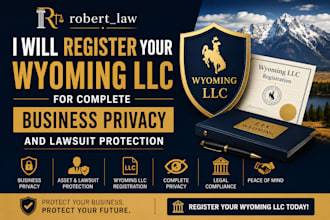 register your wyoming llc for complete business privacy and lawsuit protection