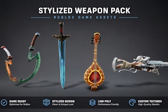 create custom roblox 3d models