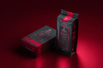 modern and professional packaging design