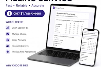 provide google form and survey respondents