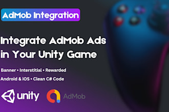 integrate admob ads in your unity android or ios game