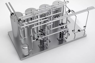 design boiler room, mechanical room, pump room, piping and equipment layout