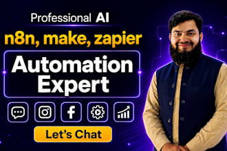 be your n8n, make, zapier ai automation expert
