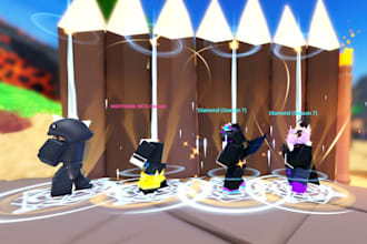 play roblox bedwars with you as a top level player