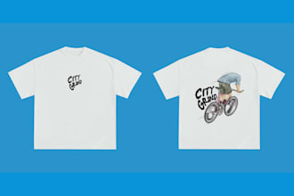 design a custom merch for your clothing brand