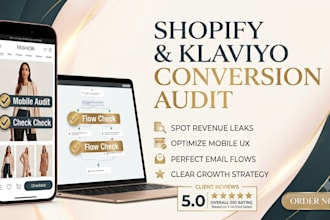 a website and klaviyo email marketing audit