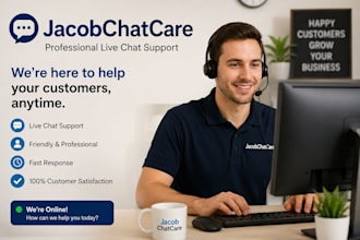 provide professional live chat support