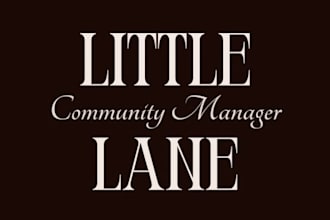 community manager, graphic designer