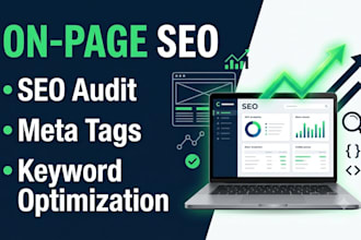 on page SEO issues and optimize your website pages