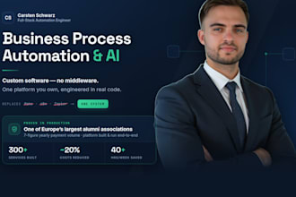 automate your business processes and data flows