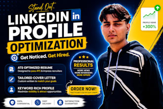 write and optimize your linkedin profile professionally
