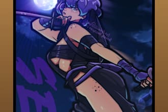draw custom character and anime art
