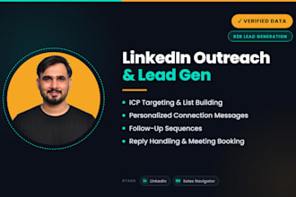 run your linkedin outreach and book qualified sales meetings