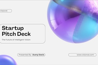 create modern investor pitch decks