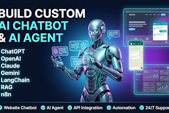 build ai chatbot, ai agent, chatgpt, openai, rag, langchain, n8n automation