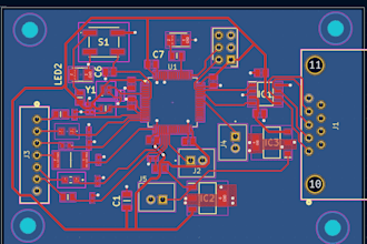 do pcb design pcb layout and circuit schematic and routing services