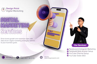 manage and grow your fb and yt business professionally