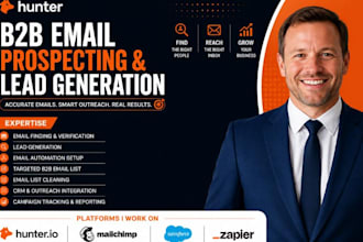 setup hunter io email automation hunter io lead generation hunter io email list