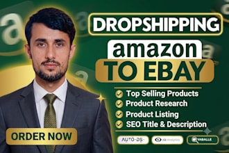 do amazon to ebay dropshipping winning listings
