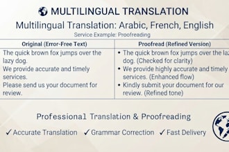 provide an accurate tranlation