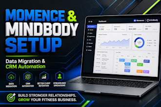 setup and automate momence mindbody vagaro crm fitness studio operations