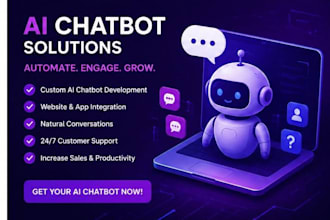 develop an ai chatbot using gpt, python, or dialogflow