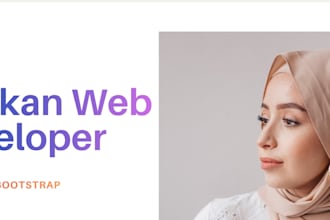 design and develop a responsive landing page
